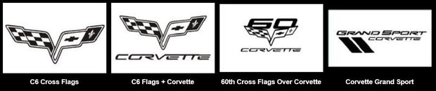 C6 Corvette windrestrictor etching