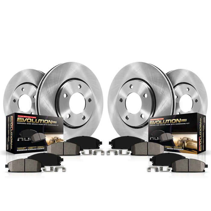 C7 Corvette Powerstop OEM Replacement brake pads and rotors 
