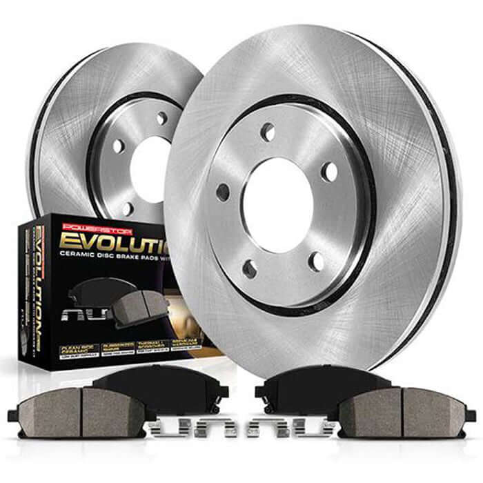 C7 Corvette Powerstop Z17 OEM Replacement Brake Pads and Rotors