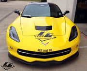 C7 Corvette - LG motorsports G7 front carbon fiber splitter