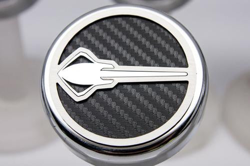 C7 Corvette Engine Caps Stingray Logo