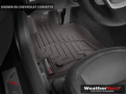 C7 Corvette Cocoa Weather Tech Floor Mats 