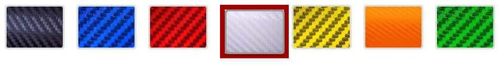 C7 Corvette License Plate Frame Colors