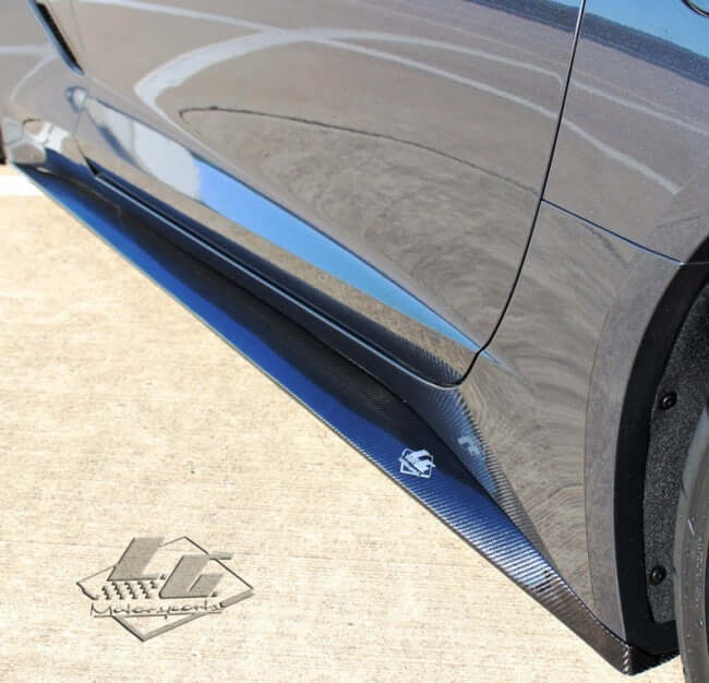 C7 Corvette G7 Carbon Fiber Side Skirts