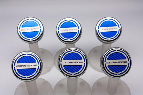C7 Corvette GM Logo Engine Caps