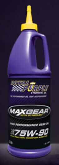 C7 Corvette Gear Oil Royal Purple 75w-90