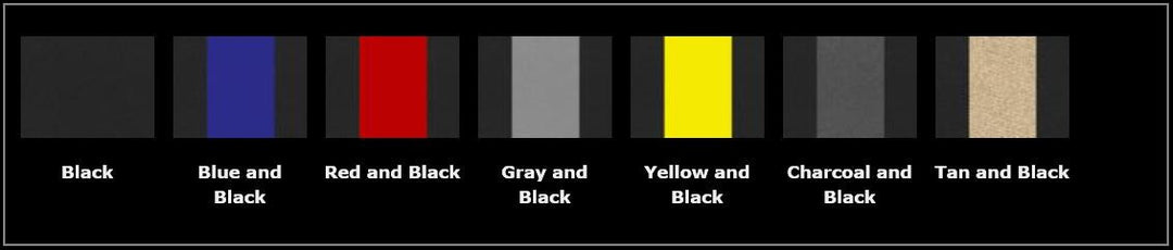 Neoprene seat cover colors corvette