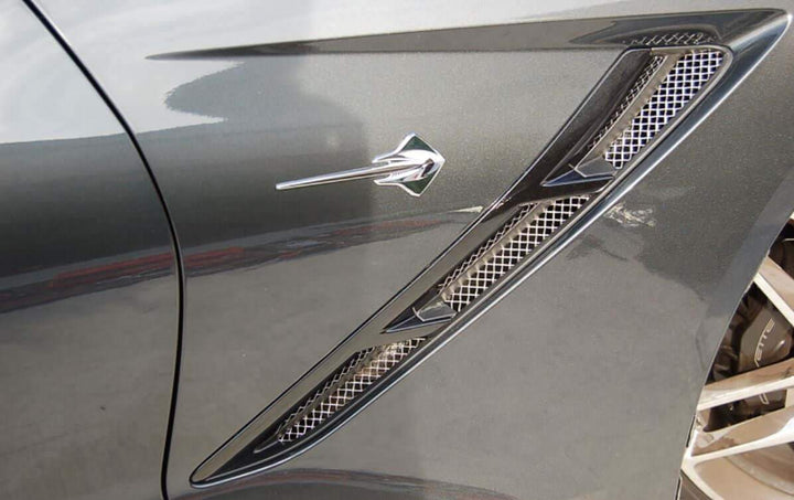 C7 Corvette Racemesh Front Fender Grilles