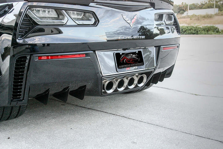 C7 Corvette Rear Diffuser Fins