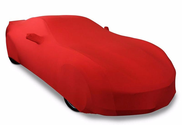 C7 Corvette Red Ultraguard Stretch Satin Car Cover