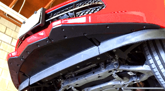 C7 Corvette Stingray Protekt skid plates installation