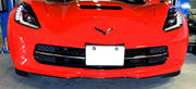 C7 Corvette Stingray front lip Skid Plates