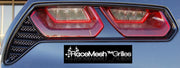 C7 Corvette RaceMesh Tail Light Grilles - Weave