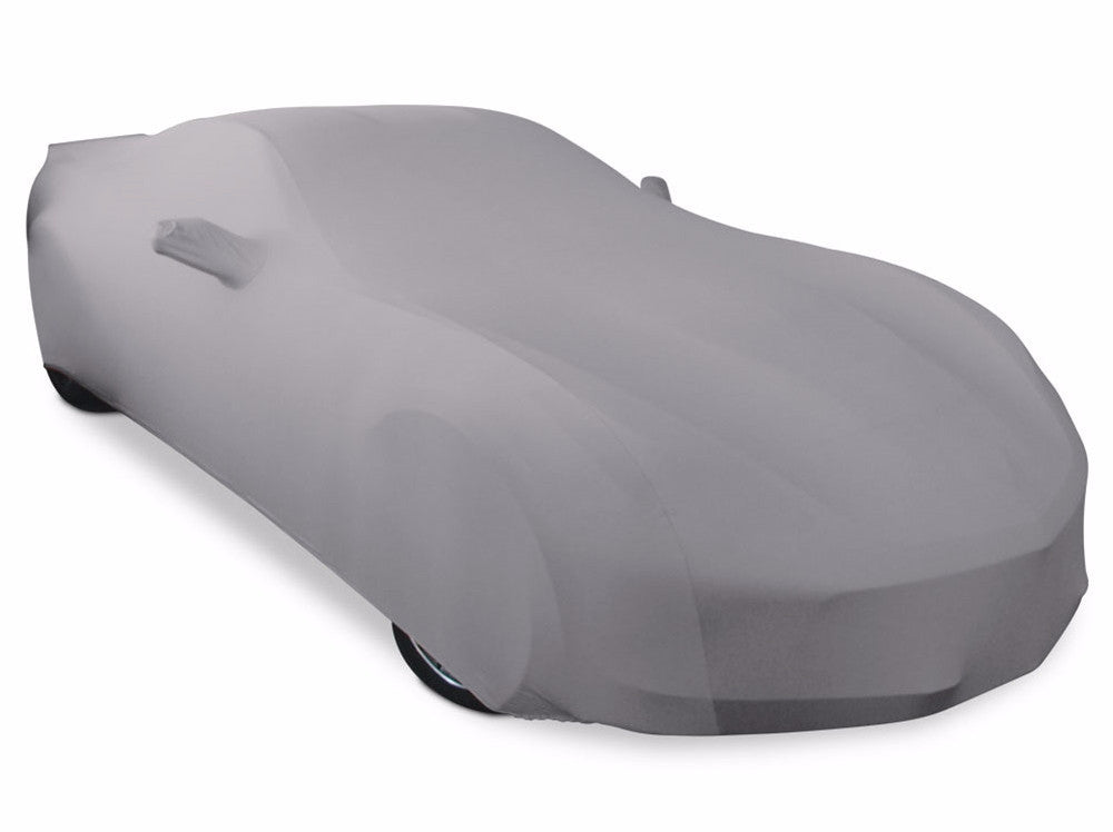 C7 Corvette Ultraguard Silver Stretch satin car cover ultraguard
