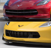 C7 Corvette Z06 Front Grille ACS Composite before and after
