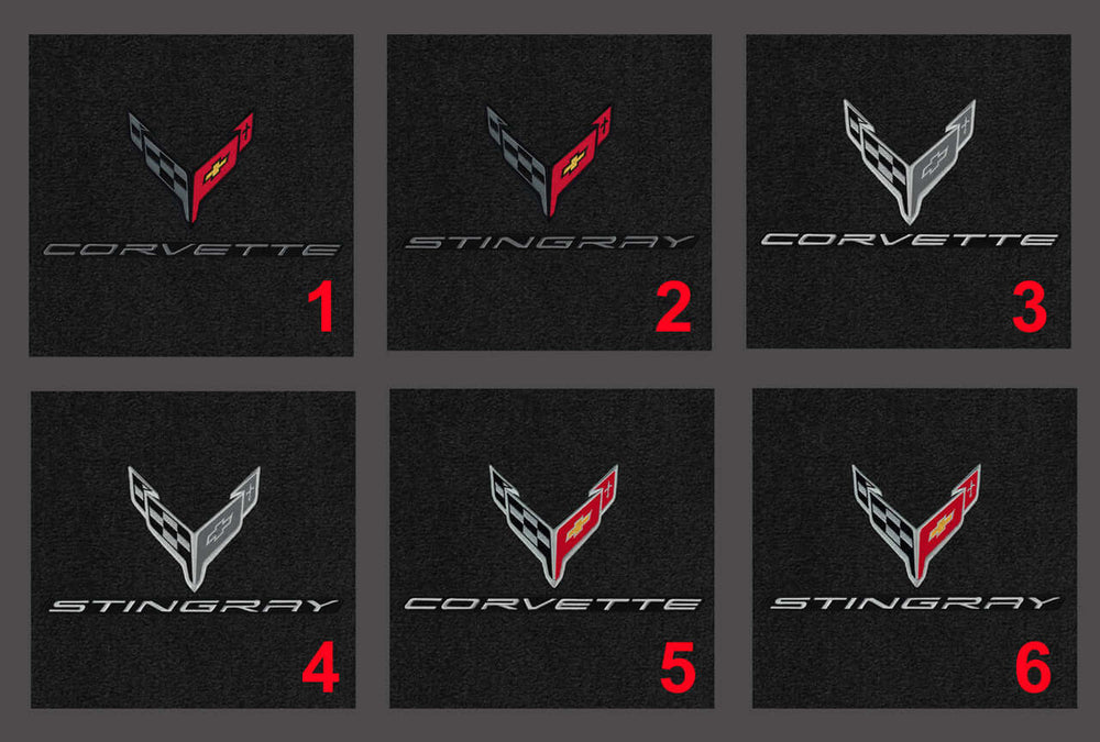 C8 Corvette Stingray Double Logo Lloyd Mats