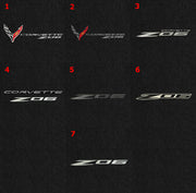 C8 Corvette Z06 Floor Mat Logos