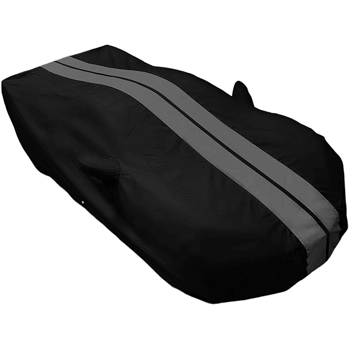 C8  stingray car cover with stripes