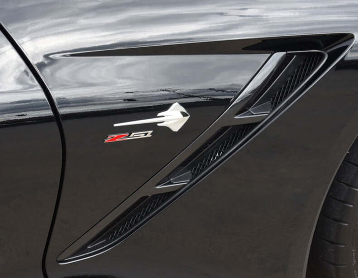 Chrome 3 inch Z51 Billet Emblem