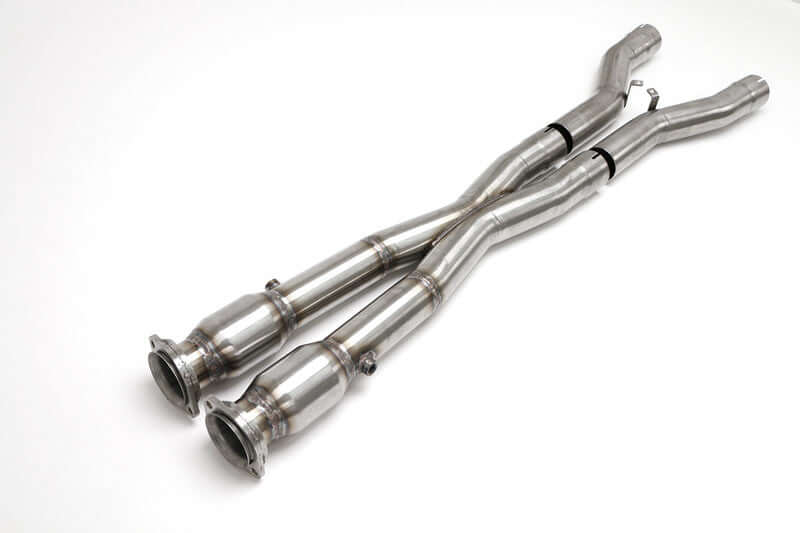 FCOR-0434 billy boat c6 corvette z06 high flow cats and x-pipe