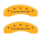 MGP Caliper Covers C7 Corvette - Yellow