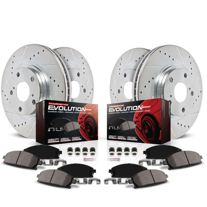Powerstop z23 evolution brake kit for the C7 corvette stingray grand sport and z06