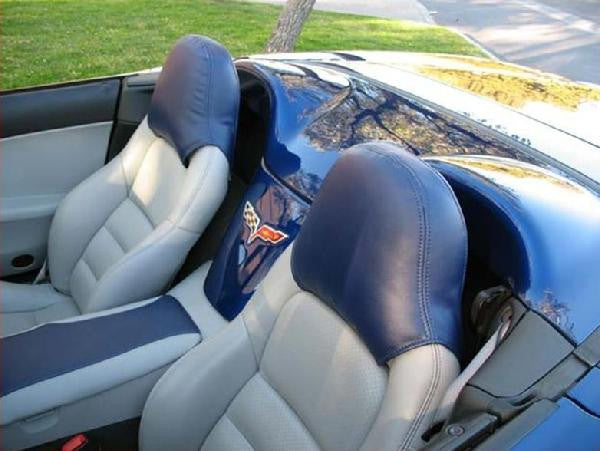 C6 Corvette Speed Lingerie Head Rest Covers