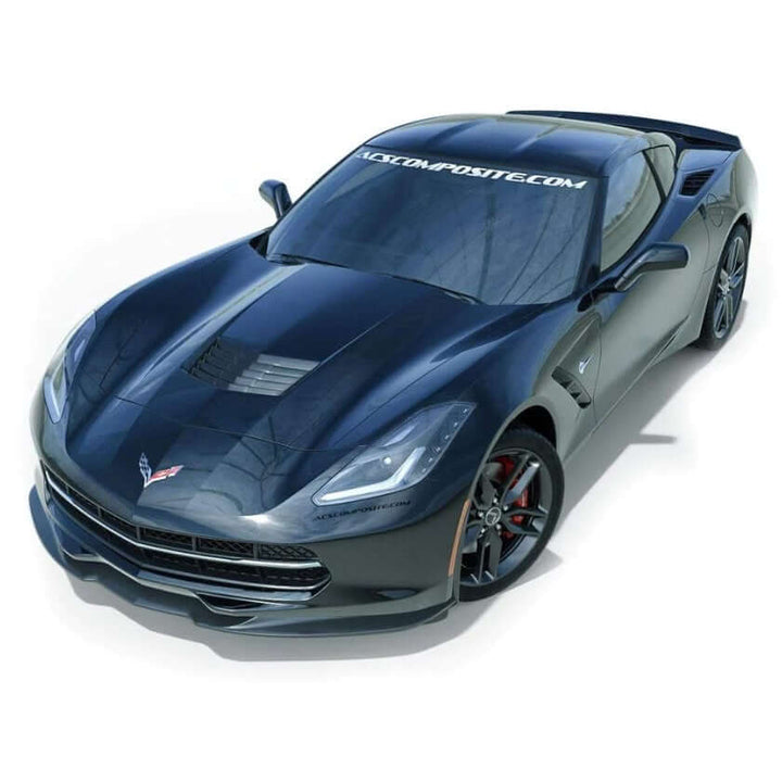 acs composite c7 stingray front splitter
