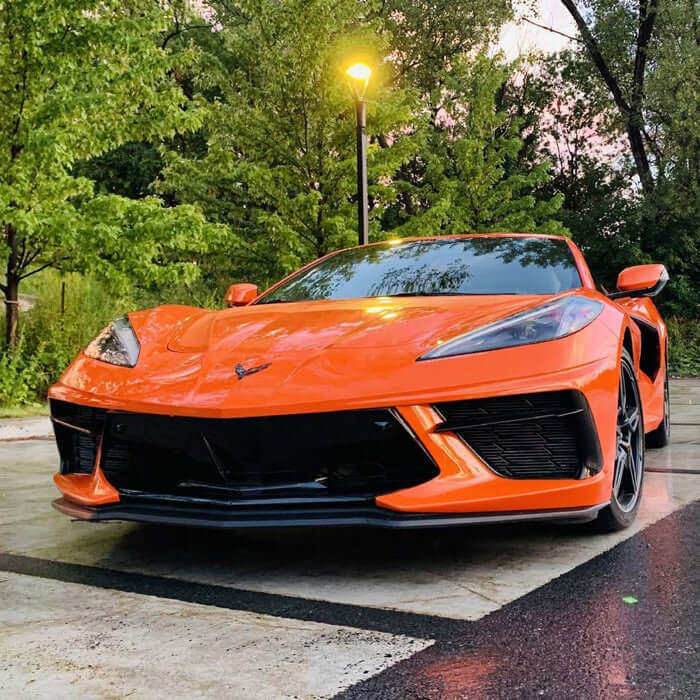 acs composite c8 corvette splitter