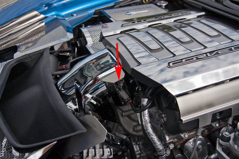 american car craft throttle Body actuator cover for the C7 corvette