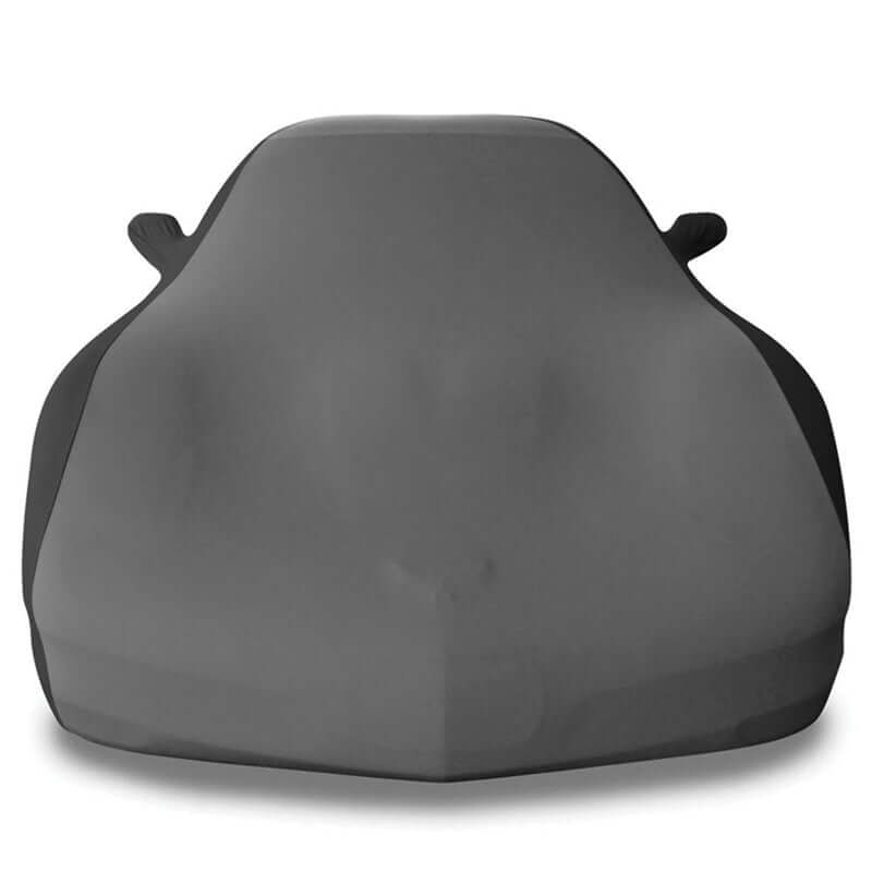 black and grey c5 corvette stretch satin car cover