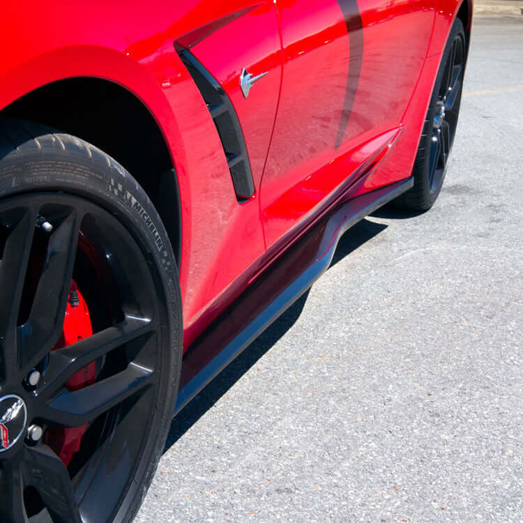c7 corvete  acs zero7-side skirts