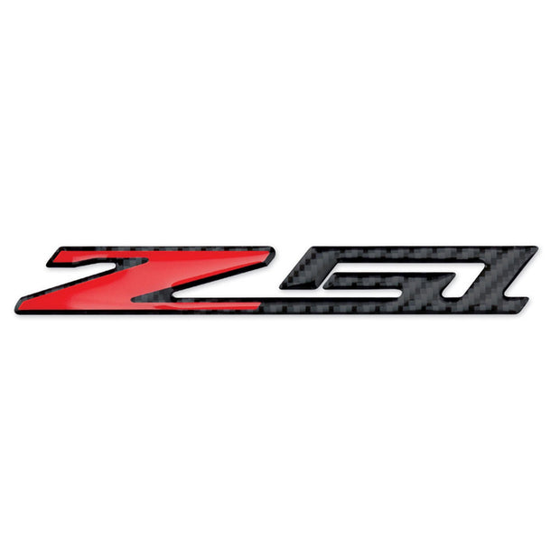 c7 corvette Z51 Emblem - carbon fiber