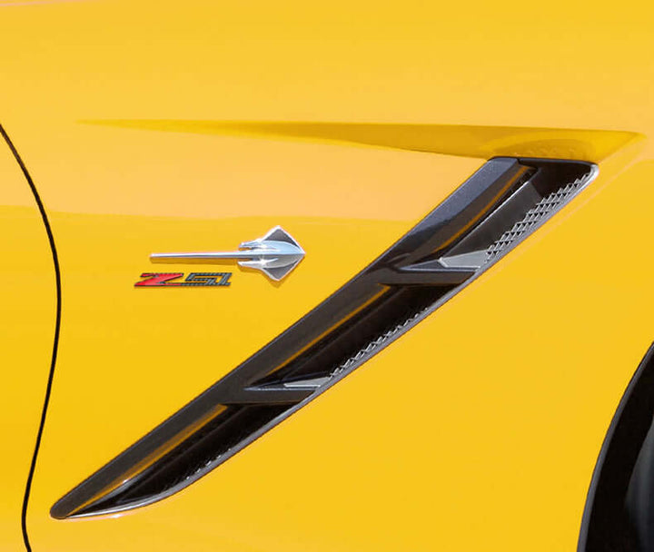 c7 corvette Z51 Emblem carbon fiber 3 inch