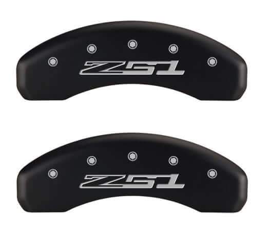 c7 corvette z51 matte black caliper cover
