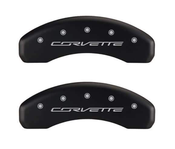 c7 rear caliper covers - gloss black
