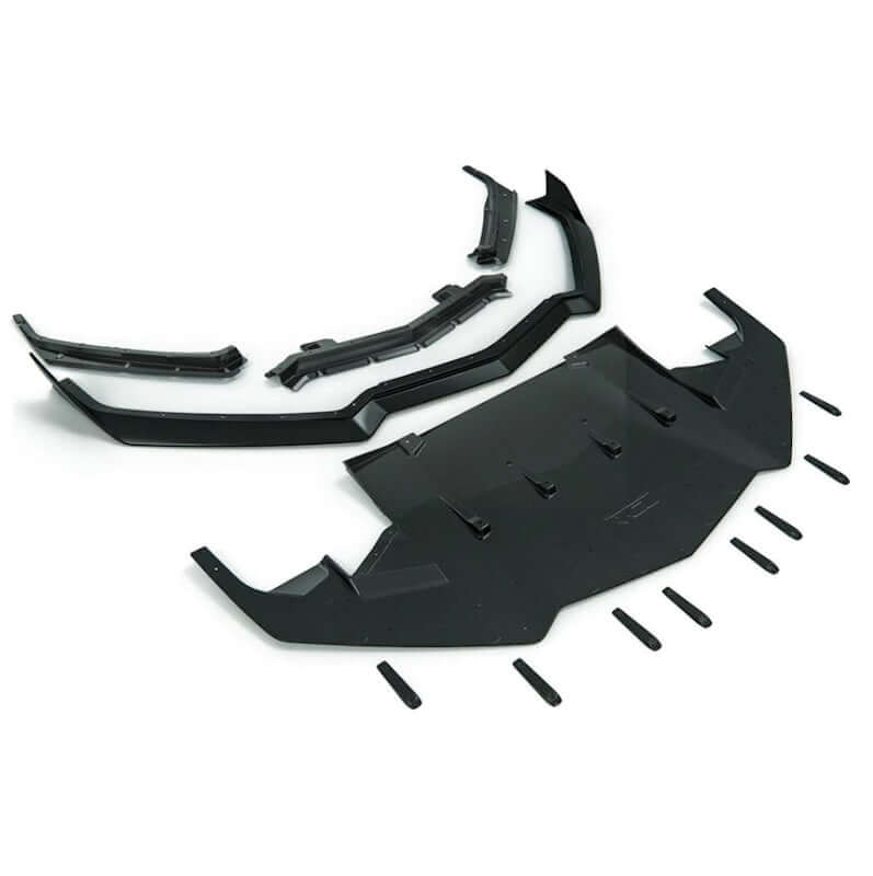 c8 corvette acs composite vm7 splitter undertray