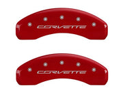 mgp caliper covers - c7 corvette - red