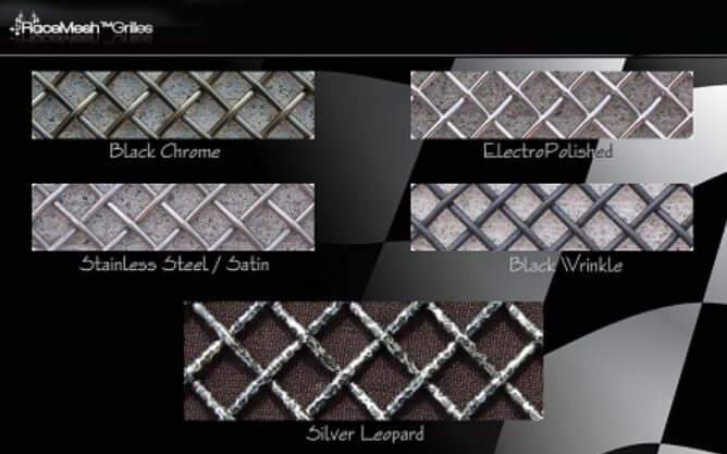 racemesh grilles finish option for the C6 Corvette ZR1