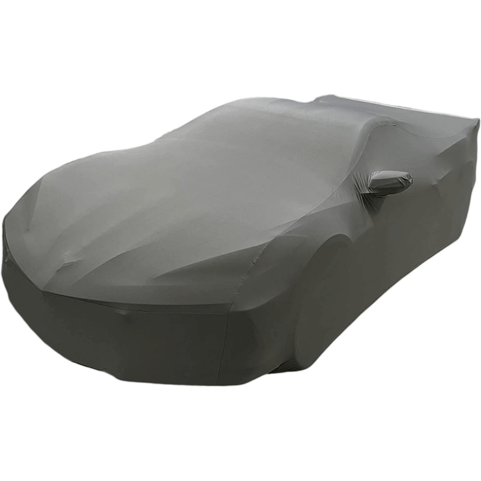 stretch satin corvette car cover